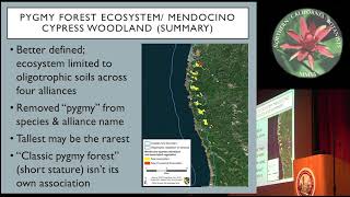 Using vegetation classification and mapping to demystify and protect the Pygmy Forest Ecosystem.