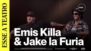Emis Killa & Jake La Furia raccontano “17” ad Antonio Dikele Distefano in teatro | ESSE A TEATRO