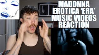 MADONNA - EROTICA 'ERA' MUSIC VIDEOS REACTION