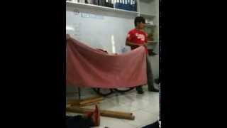 Red Cross 2013 SFAT - improvised stretcher, blanket only Part 1