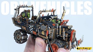 How To Paint Ork Vehicles. (No matter what Shape or SIZE) Great for beginners, using Citadel Paints