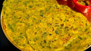 Easy jowar methi thepla/sorghum methi thepla recipe