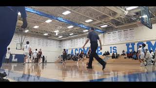 FLHS Junior Boys Basketball: Father Lacombe vs. St. Francis Q2 (2021-22 season)