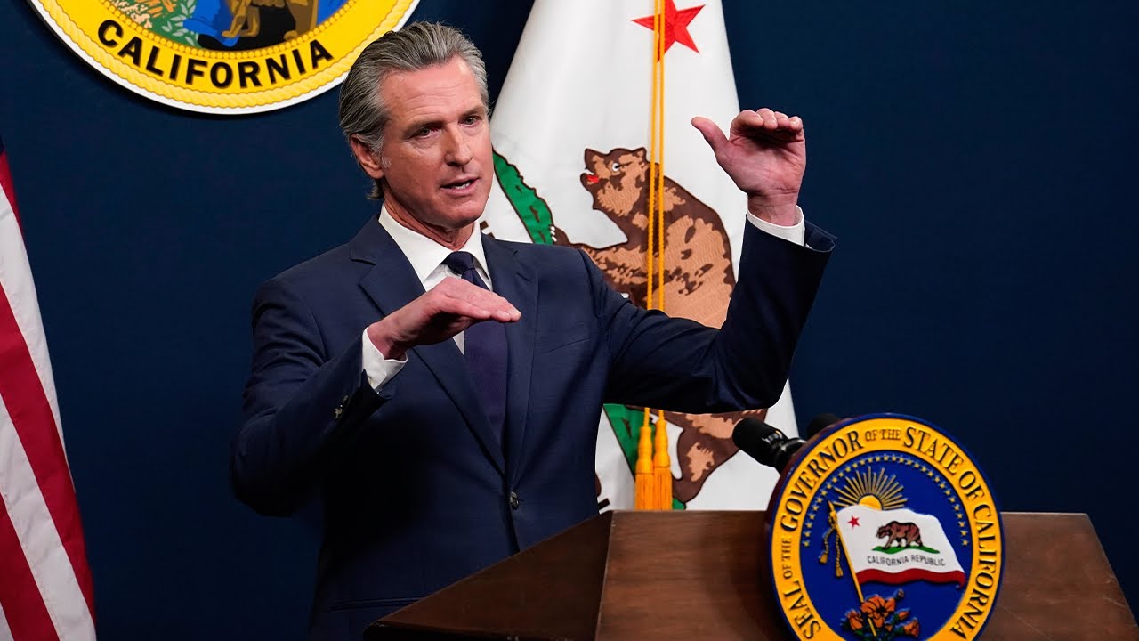 California Gov Gavin Newsom Announces 12 Billion Budget Deficit Youtube