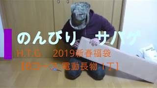 のんびりサバゲ　H.T.G 　2019新春福袋 【Bコース 電動長物 1丁】開封動画