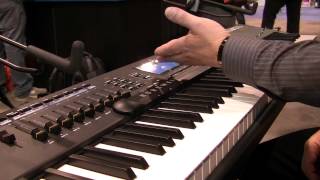 The Kurzweil PC3K8 at NAMM 2012