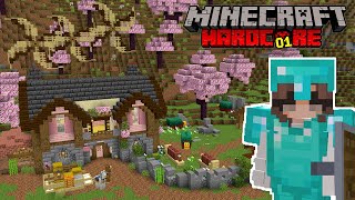 The PERFECT Starter House | Minecraft Hardcore 1.20 [Ep 1]