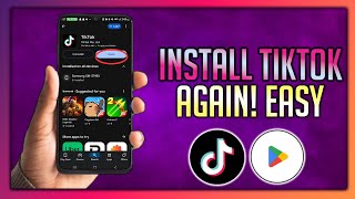 How To Download TikTok Back If You Deleted It ! On Android ! EASY