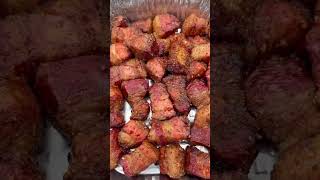 Pork Belly Burnt Ends #shorts #chucksflavortrain #bbq