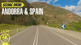 Driving Tour through Andorra and Spain - Scenic Drive from Arinsal to Barcelona