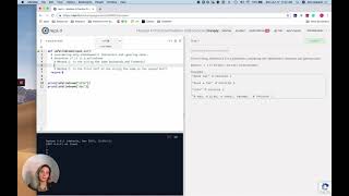 Palindrome String:PseudoCode to Python