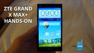 ZTE Grand X Max+ hands-on