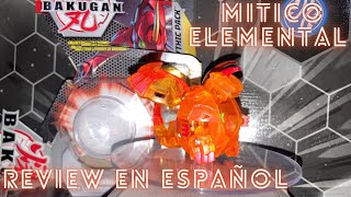 ¡Bakugan Mítico! Regresa Dragonoid Pyrus |Unboxing Español|