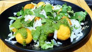 हर एक मौसम में खाई जाने वाली स्ट्रीट फूड || recipe ||राम लड्डू बहुत ही healthy और tasty, जरूर बनाये।