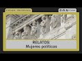 Relatos - Mujeres Politicas