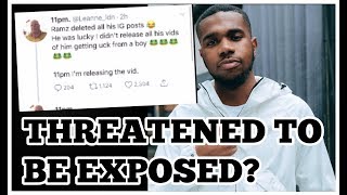 RAMZ THREATENED TO BE EXPOSED?