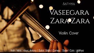 Vaseegara | Zara Zara | Violin Cover | Minnale | Aathma #Vaseegara #ZaraZara #Minnale #GauthamMenon