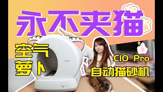 永不夹猫！空气萝卜C10 PRO智能猫砂机体验：小猫咪的智能自动豪华厕所