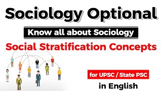 UPSC CSE Sociology Optional - Stratification Concepts know all about it #UPSC #IAS