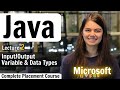 Variables in Java | Input Output | Complete Placement Course | Lecture 2