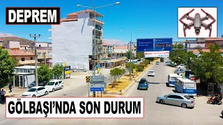 Adıyaman Gölbaşı Depremi Gökyüzünden Drone Videosu Gölbaşı'nda Son Durum #gölbaşı #adıyaman #deprem