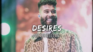 DESIRES - AP DHILLON ( Slowed + Reverb ) | GURINDER GILL | LATEST PUNJABI SONGS | Gaani |