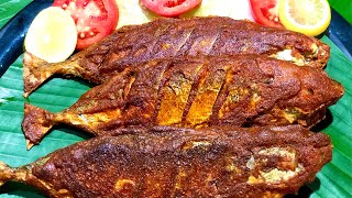 ഹോട്ടലിലെ മീൻപൊരിച്ചത് /hotel style fish fry/മേലെ മൊരിഞ്ഞും ഉള്ള് നല്ല സോഫ്‌റ്റും/mackerel fish fry