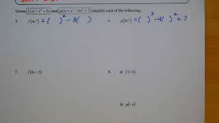 HA2 Unit 1 Function Notation (page 10)