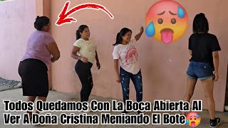 Santo Dios Doña Cristina Saca Sus Pasos Proibido Delante De Todos El Grupo🥵😱