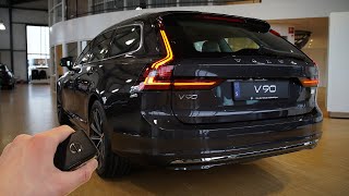 2021 Volvo V90 T6 (340hp) - Sound & Visual Review!