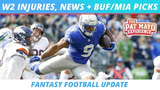 2024 Week 2 Fantasy Football Rankings Update: Week 2 Injuries, News | TNF Picks | NFL NEWS 9/12