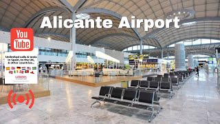 Live from Alicante Airport Spain #expatinmazarron