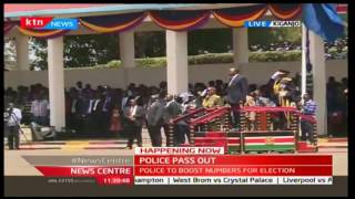 Happening Now: President Uhuru attends Police pass out at Kiganjo Police Training College