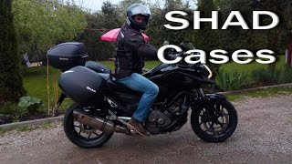 New side case SHAD SH36 , SH 45, Akrapowic exhaust  NC 700X