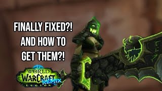 THESE HIDDEN ARTIFACT APPEARANCES HAVE BEEN FIXED & YOU CAN GET THEM NOW IN LEGION REMIX