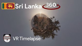 ⏰🎥 360° Timelapse: Beach Sunset | Galle, Sri Lanka 🇱🇰