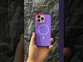 Cute all purple 💜 case for iphone 15 pro max #short