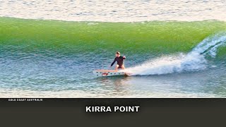 Surfing The Kirra Point High Tide Dawn Session, Sunday 29th September 2024