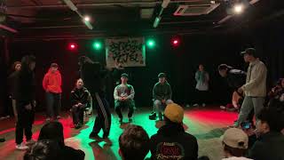 2019.1.25 - さむらゐそうる - 2on2 Hiphop 準決勝 『HIROMU\u0026KEI vs R＞-O\u0026MINAMI』