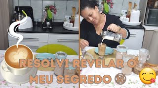 CONTEI TUDO❗️TODOS QUE ME CONHECEM PEDIA A RECEITA/ A RECEITA DE CAPUCCINO MAS VENDIDA🇧🇷