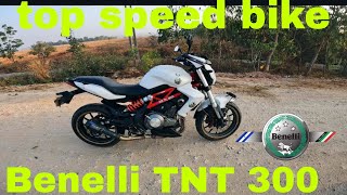 Benelli TNT 300 top speed bike 🔥