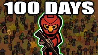 I Survived 100 DAY ZOMBIE APOCALYPSE In RimWorld