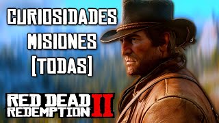 CURIOSIDADES DE LAS MISIONES PRINCIPALES | RED DEAD REDEMPTION 2 😎 - SAGA COMPLETA