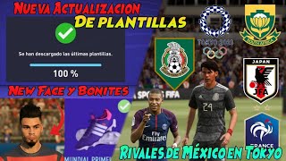 Nueva Actualización de Plantillas / Nuevo Rostro FIFA 21 / Rivales de México en Juegos Olimpicos
