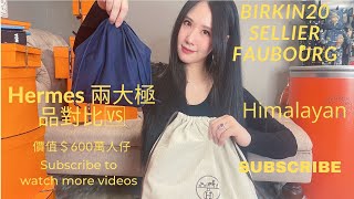 Hermes Birkin 20 Sellier Faubourg VS Hermes Himaliya 2021| 價值600萬人仔｜Hermes 開箱｜Hermes 限量版｜Hermes 終極夢想