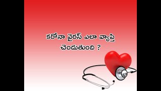 డాక్టర్స్ స్పీక్ - కరోనా వైరస్ ఎలా వ్యాప్తి చెందుతుంది ? #DDSaptagiri #DoctorsSpeak