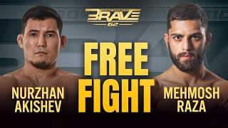 Nurzhan Akishev vs Mehmosh Raza | Full fight | BRAVE CF 62