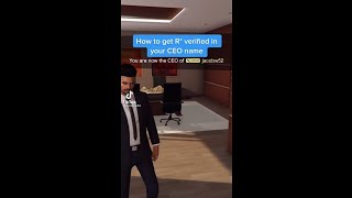 How to get rockstar logo verified in your CEO in gta online 💥