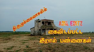 கைவிடப்பட்ட இறால் பண்ணைகள்|திருமுல்லைவாசல்| Abandoned shrimp farms|Thirumullaivasal || Adil Editz