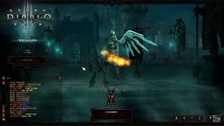 【暗黑破壞神3 Diablo III】相隔4年新手回鍋！多重獵百億傷害